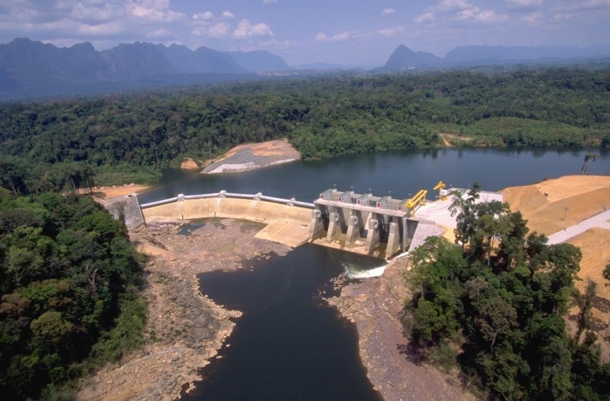 Theun Hin Boun hydroelectric power plant in Laos Theun Hin Boun hydroelectric power plant in Laos