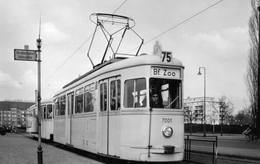 Electric tramway