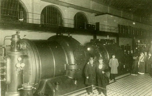 Power plant Moabit 2 with Edison and Rathenau