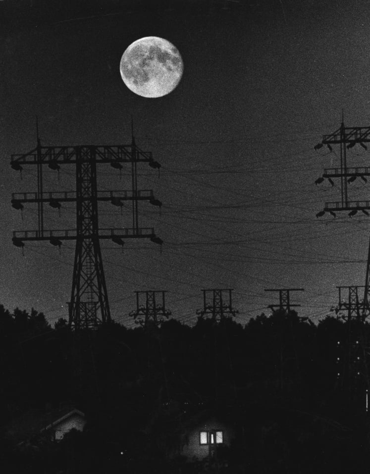Power lines 1958