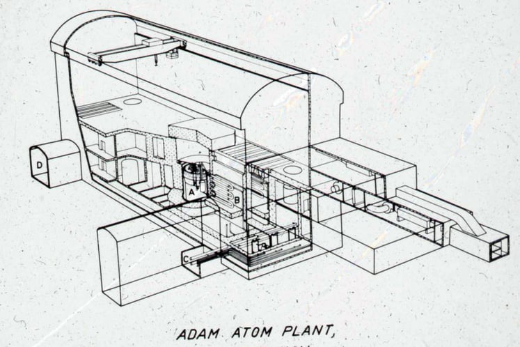 Vattenfall planerade att bygga atomfjärrvärmeverket "Adam" i Västerås.