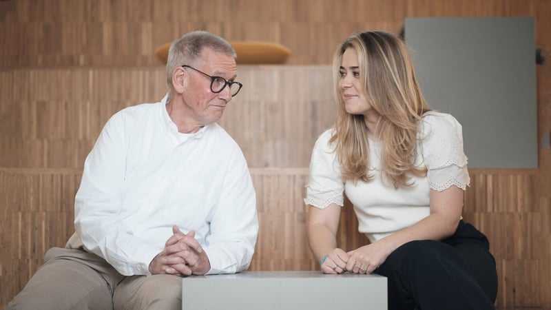 Lars ”Joel” Joelsson och Signe Rosenblad – Vattenfall-medarbetare ur olika generationer