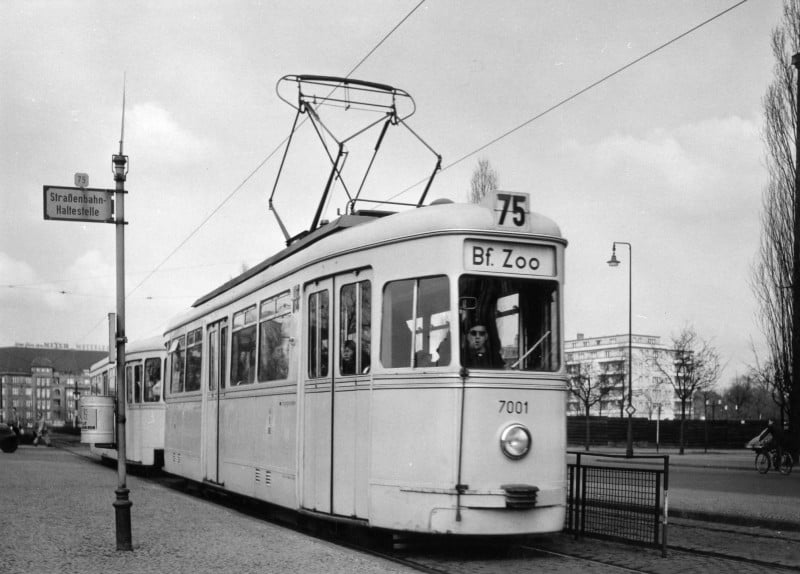 Electric tramway