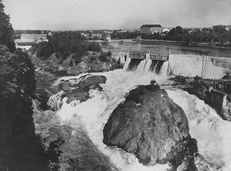 The Toppö falls, Trollhättan