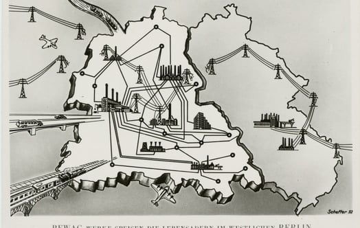Electricity supply in the divided city of Berlin in the 1950s Electricity supply in the divided city of Berlin in the 1950s