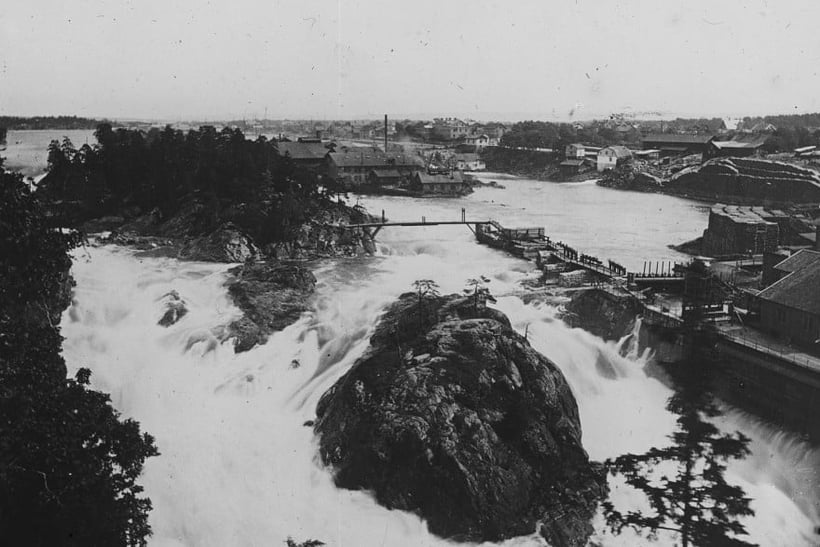 The Toppö falls, Trollhättan The Toppö falls, Trollhättan